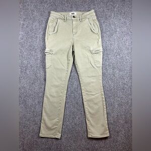 Paige Jolie Skinny Cargo Pants Women's Vintage Ivy Green
